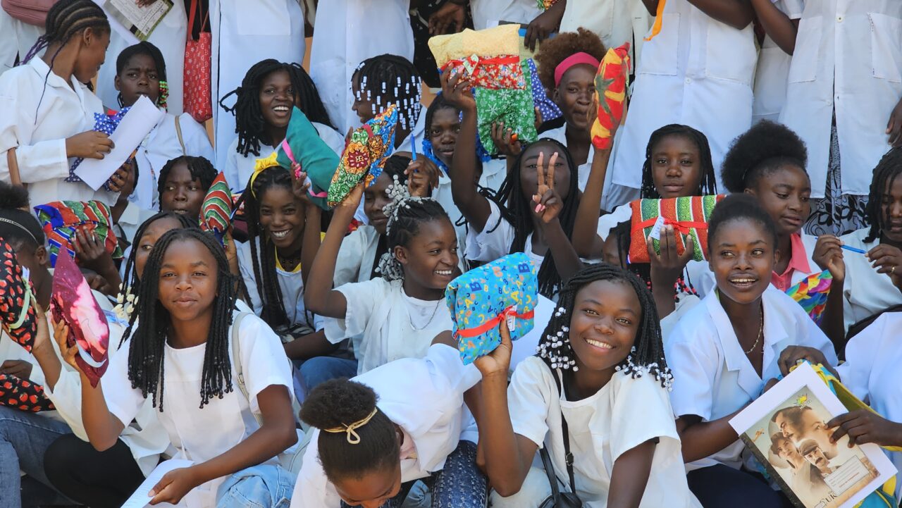 Days for Girls UK. A partnership between south Wales and Angola.